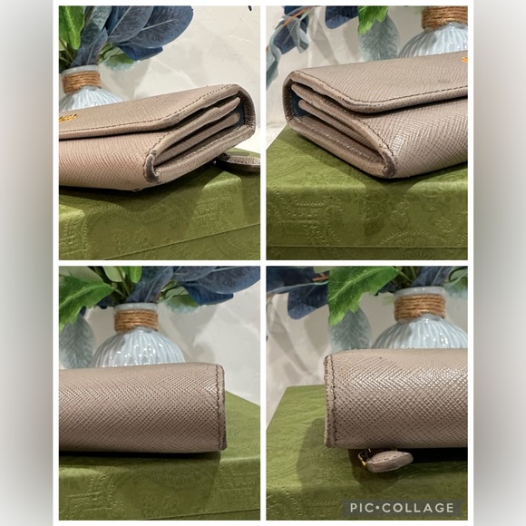 PRADA Multicolor Bifold Wallet On Chain With Card Case - Picture 15 of 16